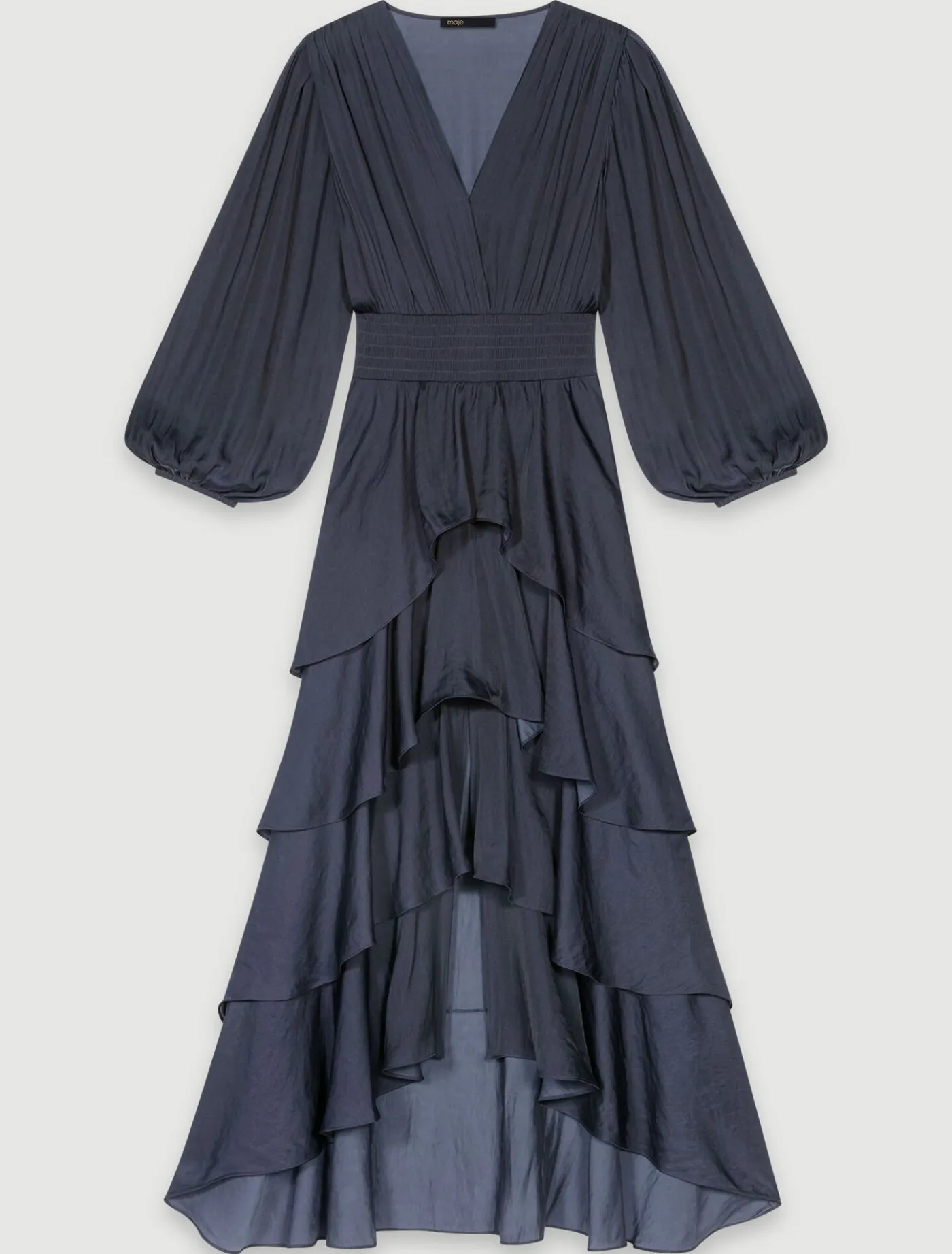 ruffled_maxi_dress_7.webp Ruffled maxi dress^Maje Online