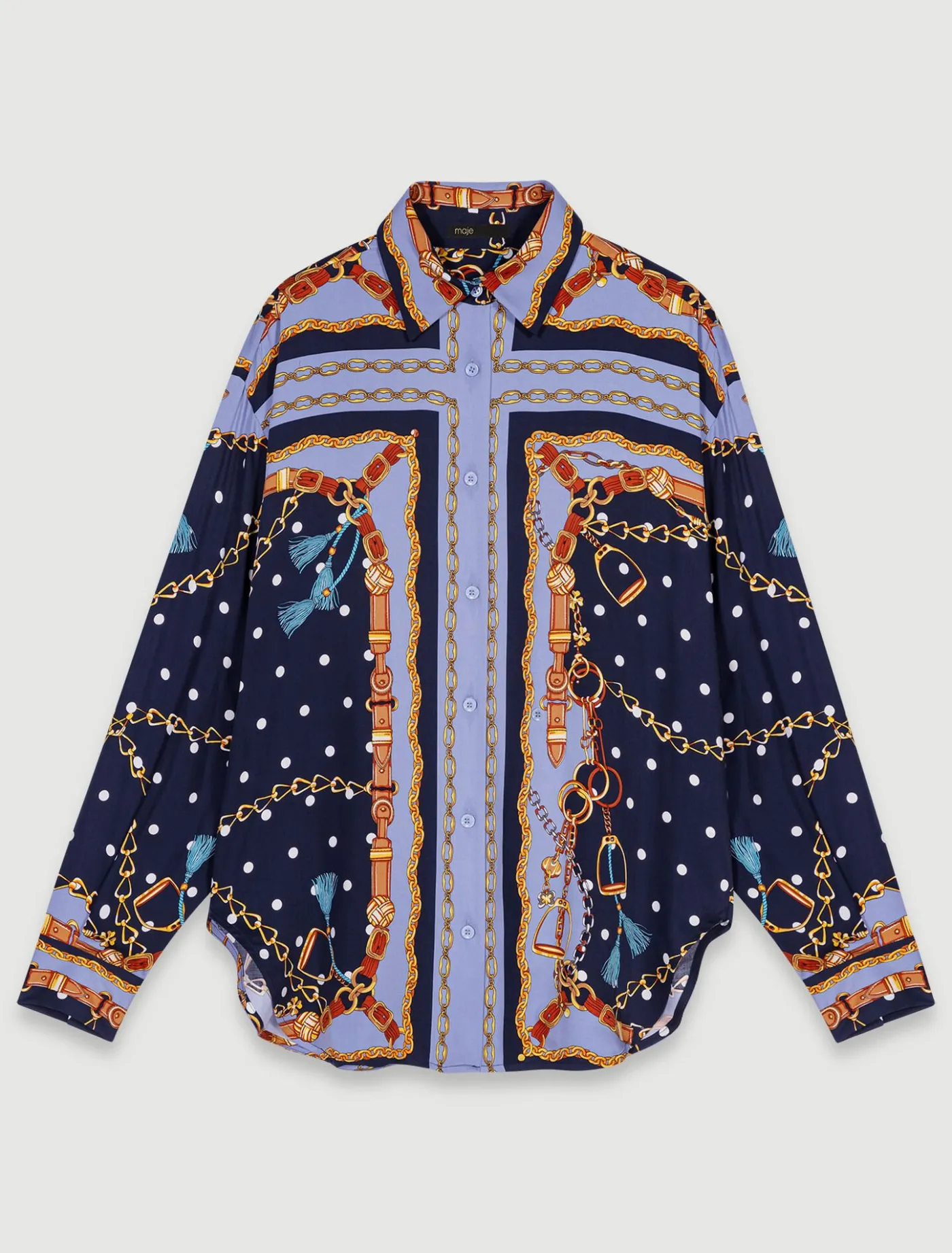 satineffect_patterned_shirt_7.webp Satin-effect patterned shirt^Maje Store