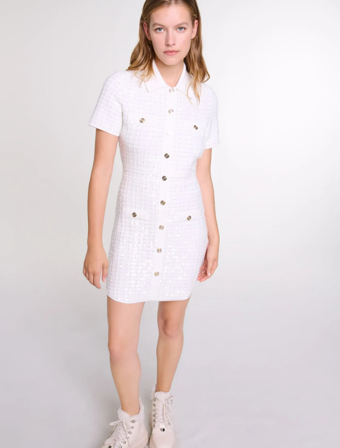 sequin_knit_short_dress_3.webp Sequin knit short dress^Maje New