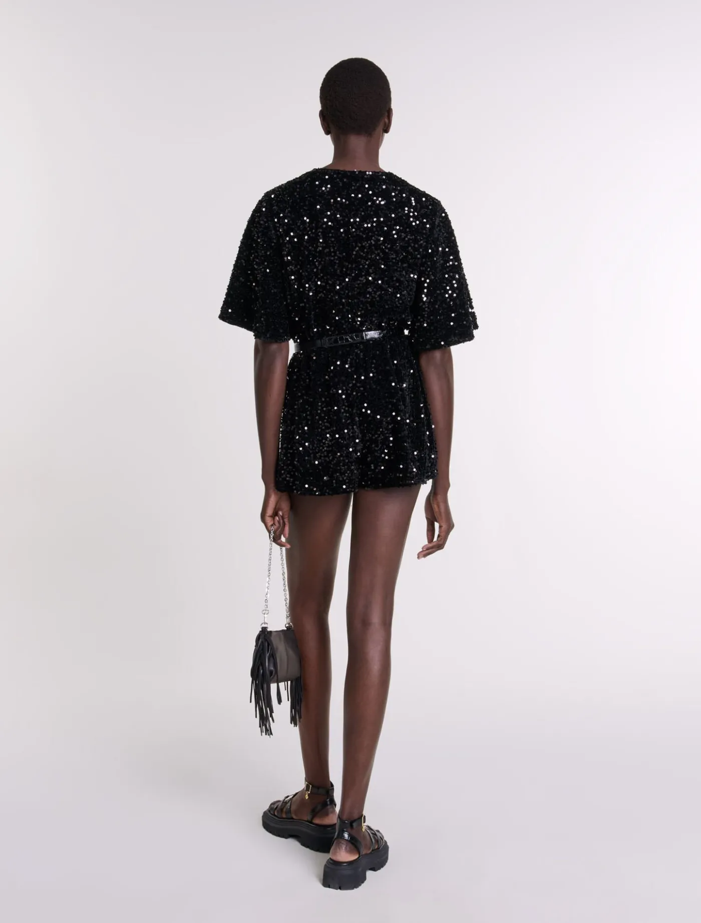 sequinned_velvet_playsuit_2.webp Sequinned velvet playsuit^Maje Outlet