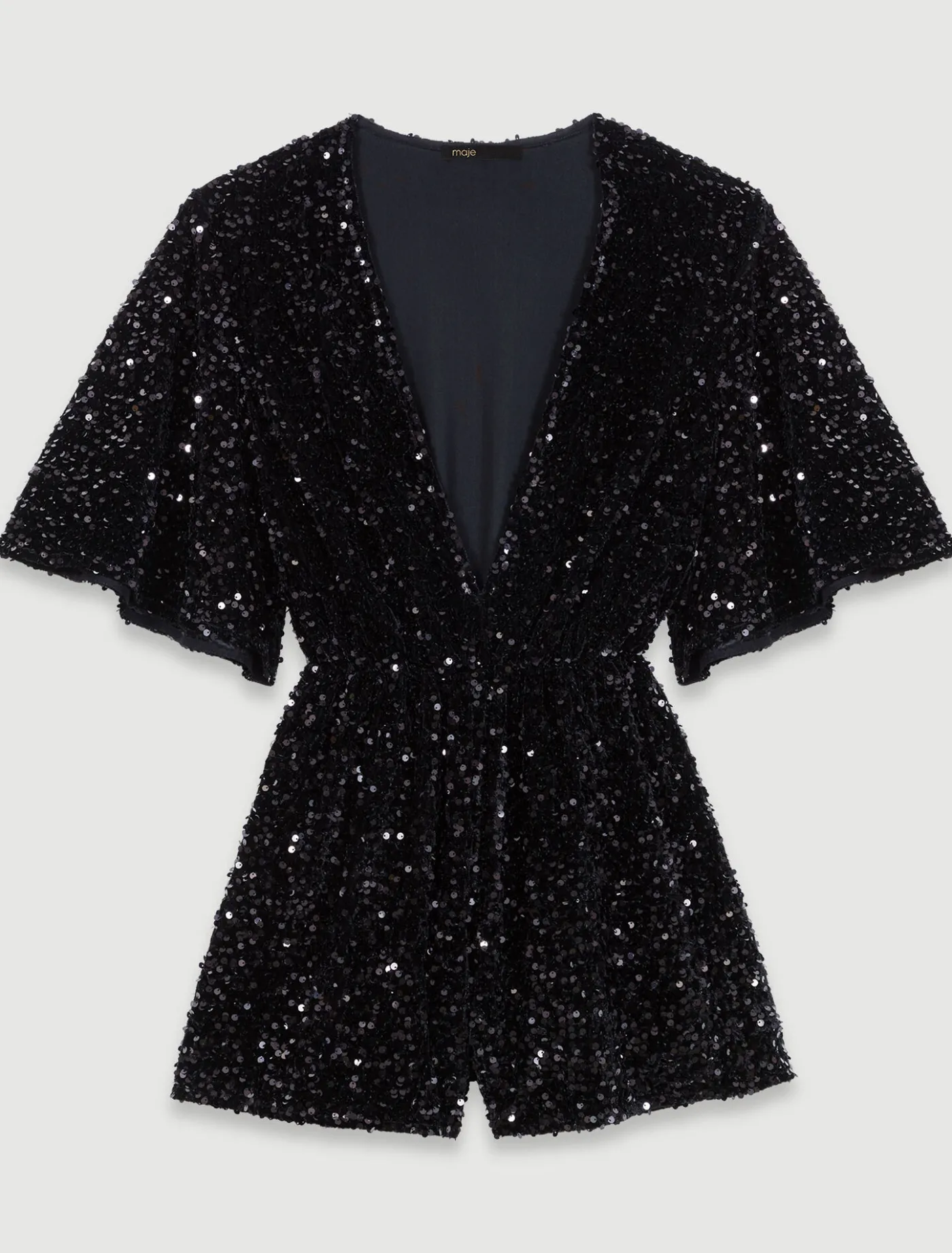 sequinned_velvet_playsuit_6.webp Sequinned velvet playsuit^Maje Outlet