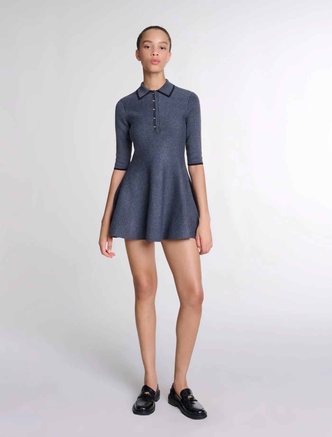 Short knit dress^Maje Fashion
