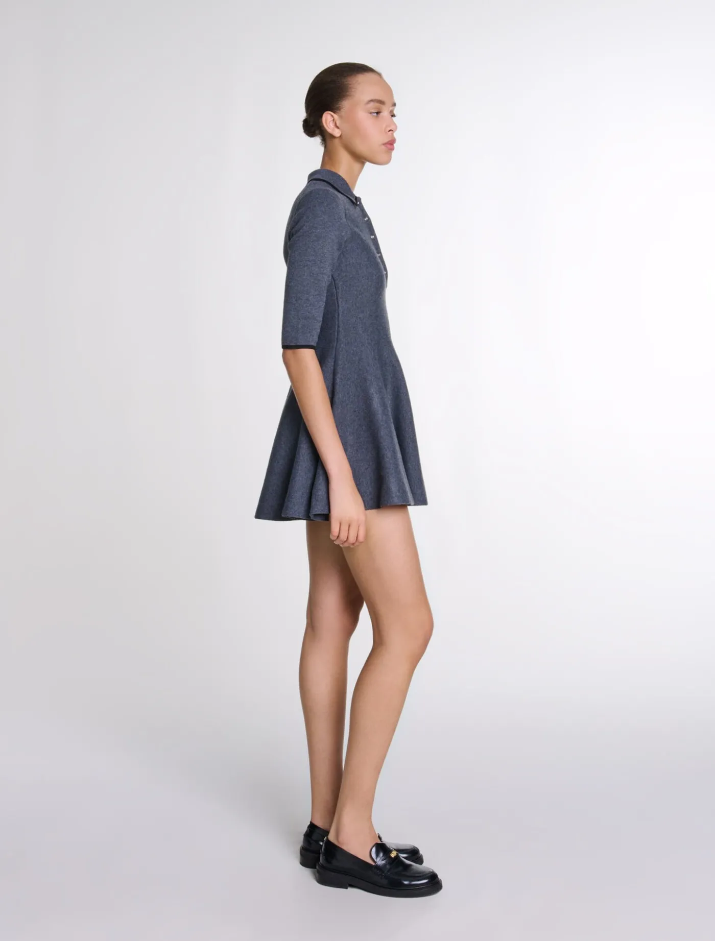 Short knit dress^Maje Fashion