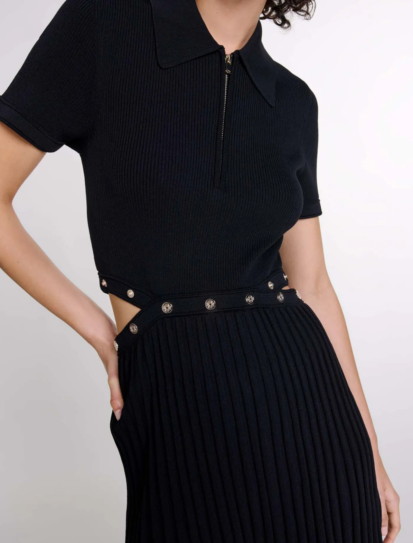 short_knit_dress_6-3.webp Short knit dress^Maje Online