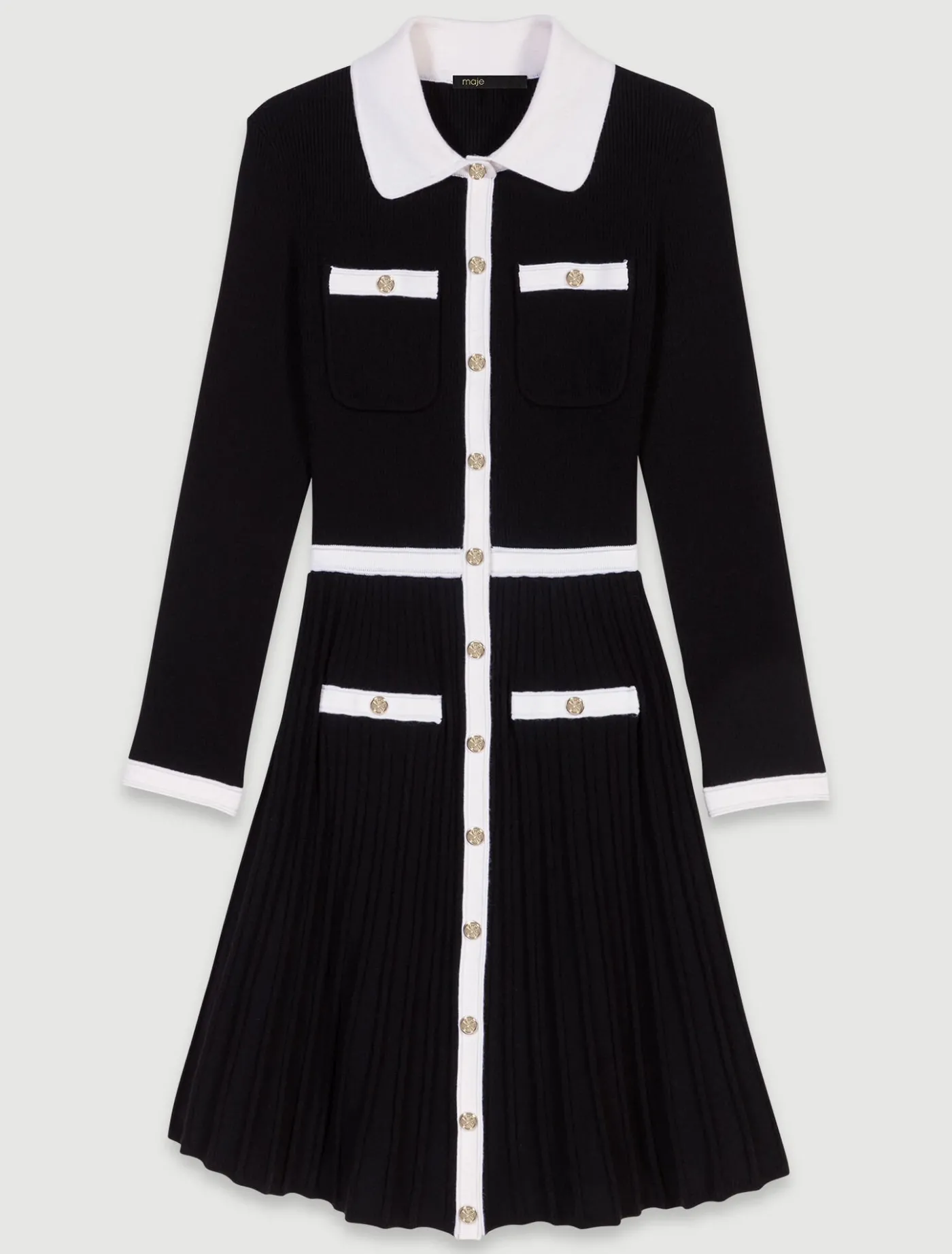 short_knit_dress_7-1.webp Short knit dress^Maje Sale