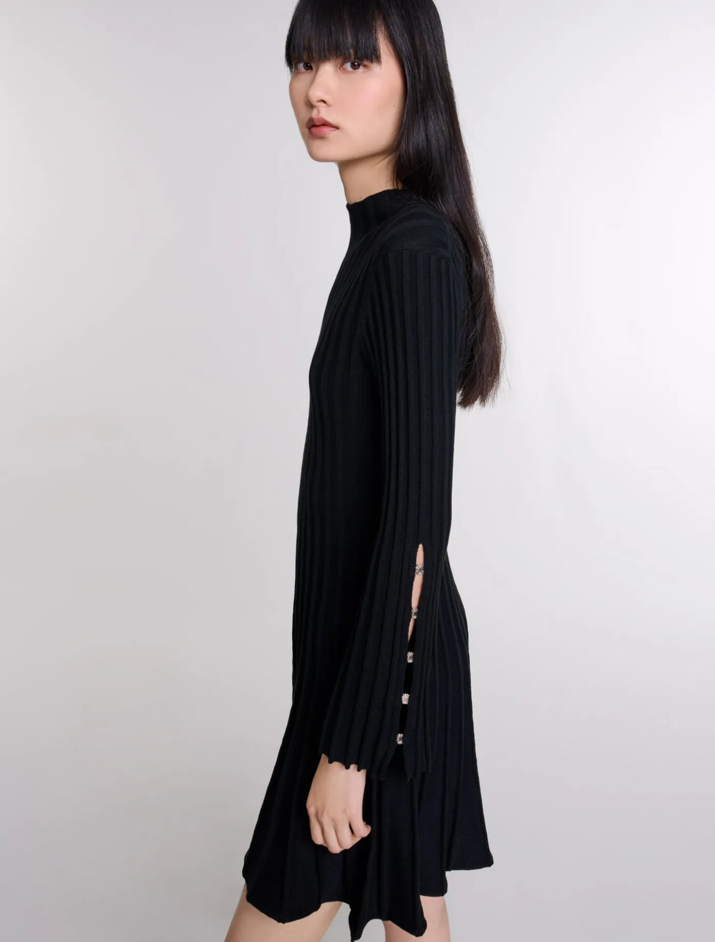 short_knit_dress_7.webp Short knit dress^Maje Best