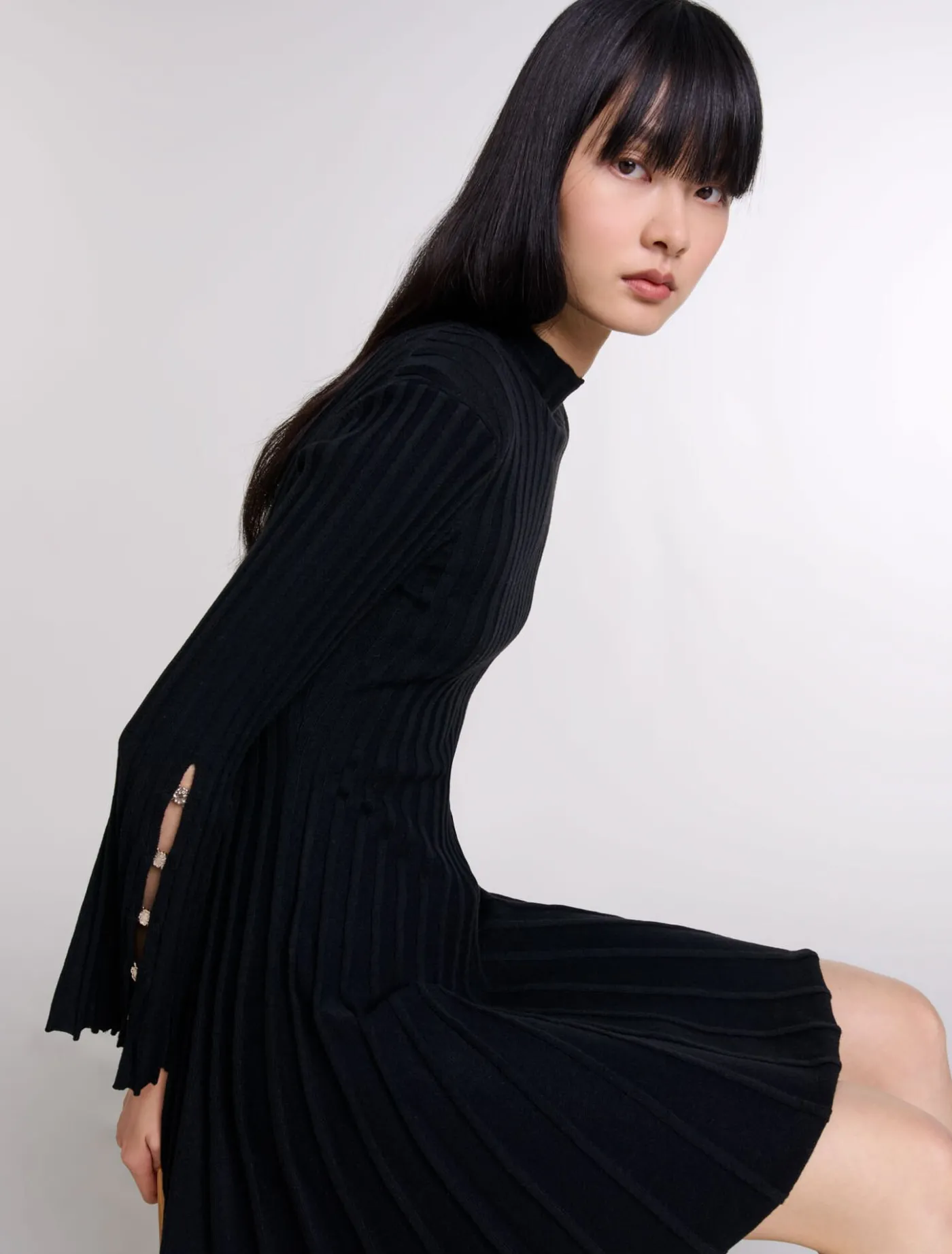 short_knit_dress_9.webp Short knit dress^Maje Best