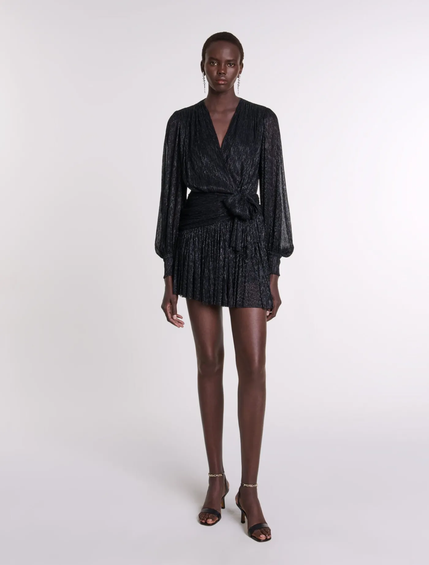 Short lamé dress^Maje Cheap