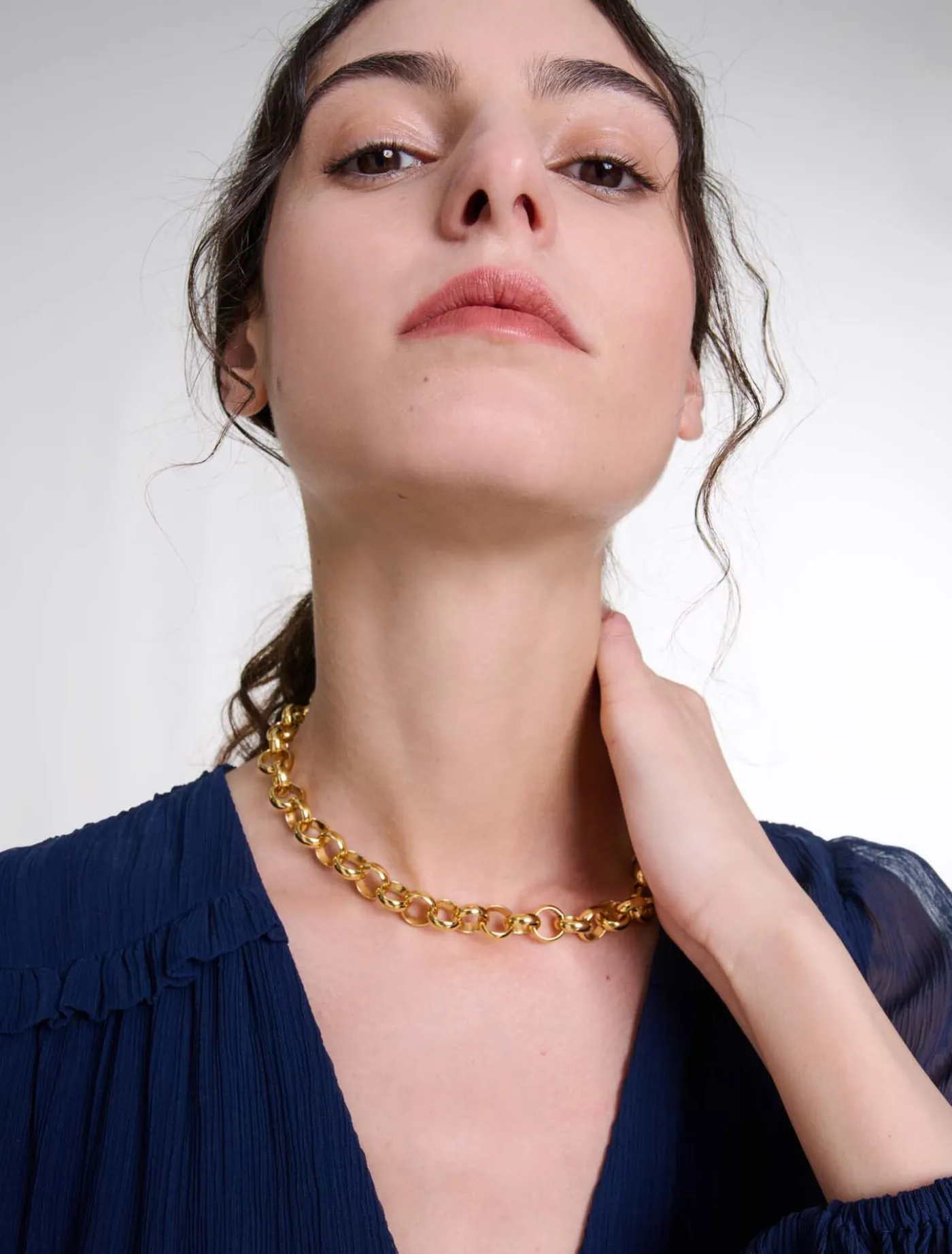 short_ruffled_dress_5.webp Short ruffled dress^Maje Hot