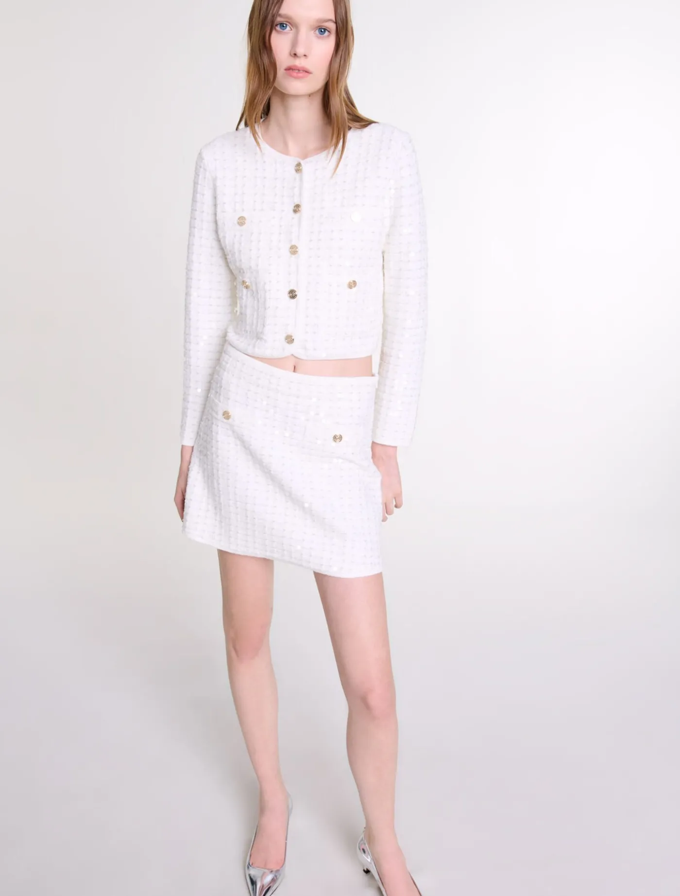 short_sequinned_knit_skirt_3.webp Short sequinned knit skirt^Maje Best