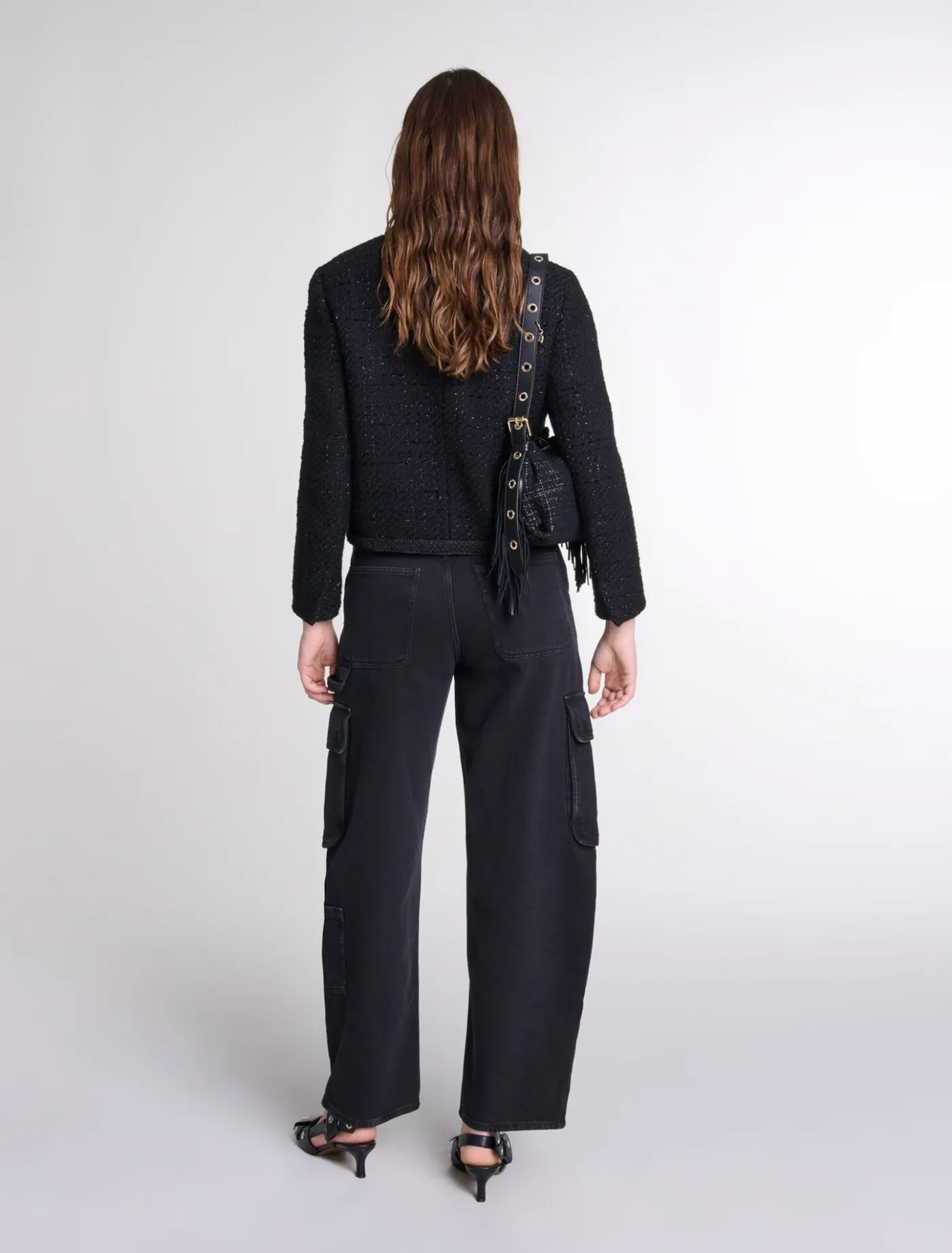 short_tweed_jacket_2.webp Short tweed jacket^Maje Online