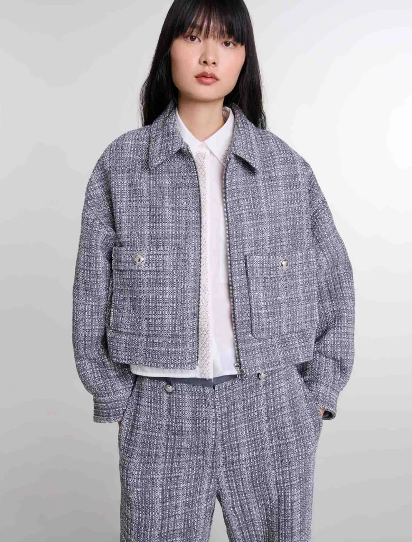 short_tweed_jacket_3-5.webp Short tweed jacket^Maje Store