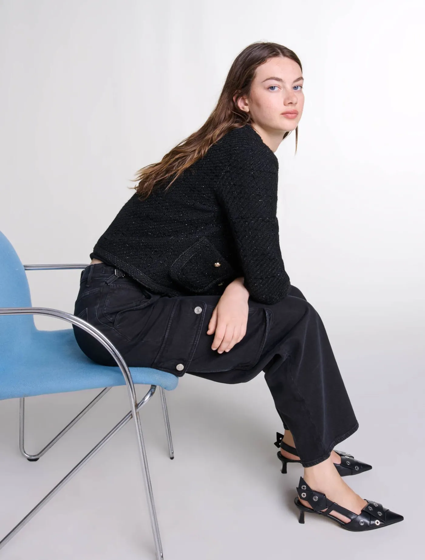 short_tweed_jacket_6.webp Short tweed jacket^Maje Online