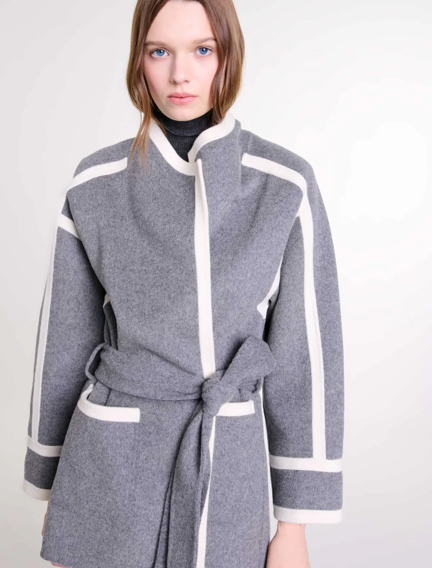 short_twotone_coat_4.webp Short two-tone coat^Maje Best Sale