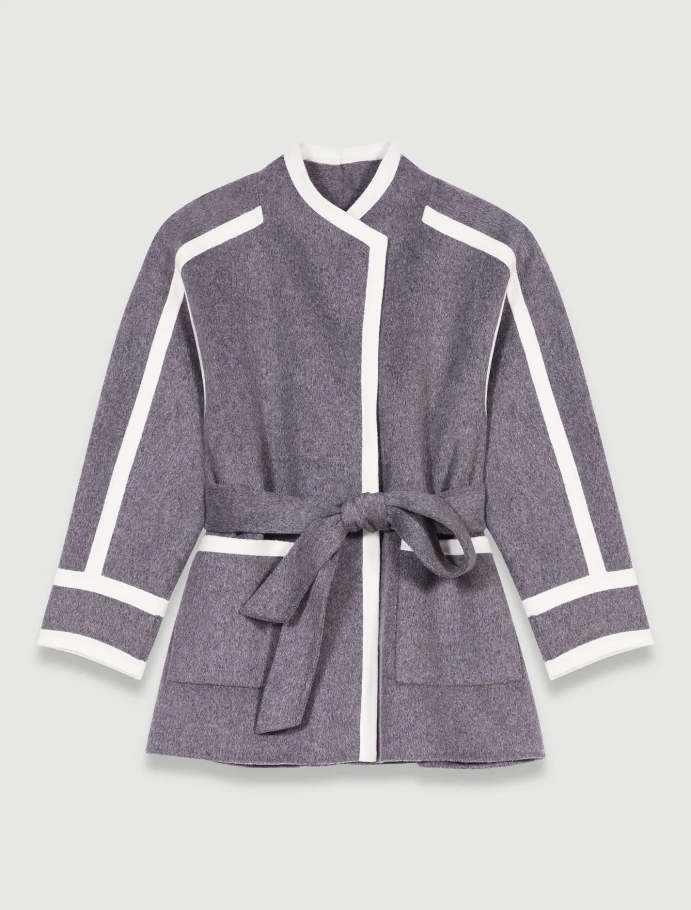 short_twotone_coat_7.webp Short two-tone coat^Maje Best Sale