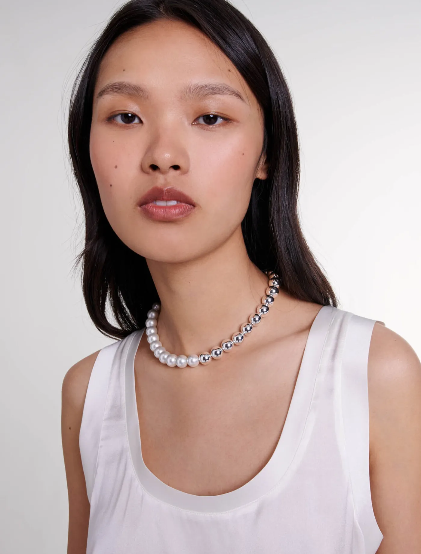 silk_tank_top_3.webp Silk tank top^Maje Fashion