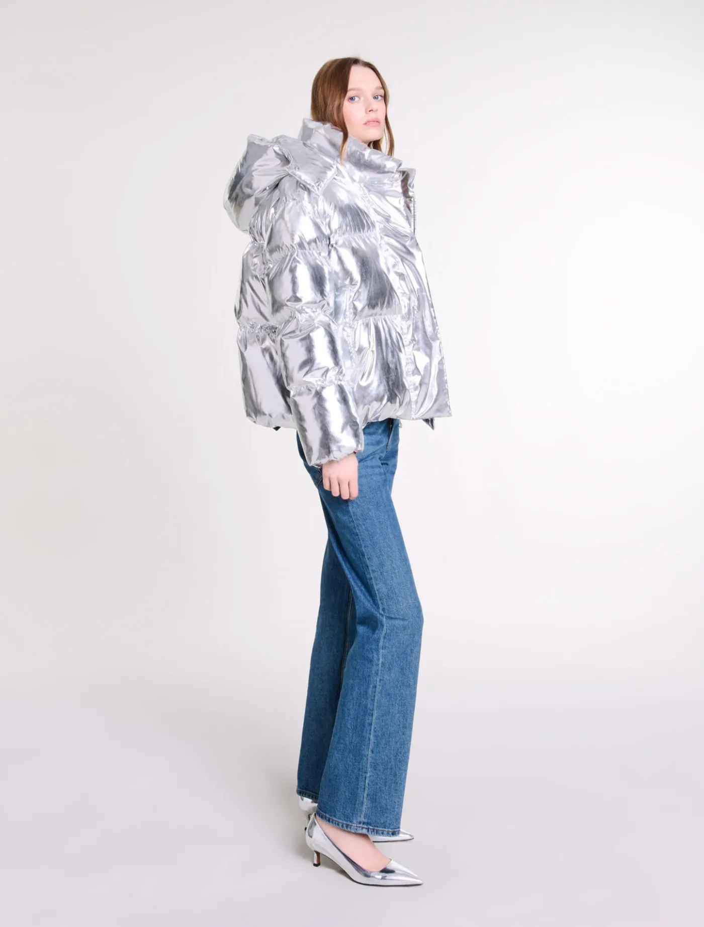 hooded jacket^Maje Shop