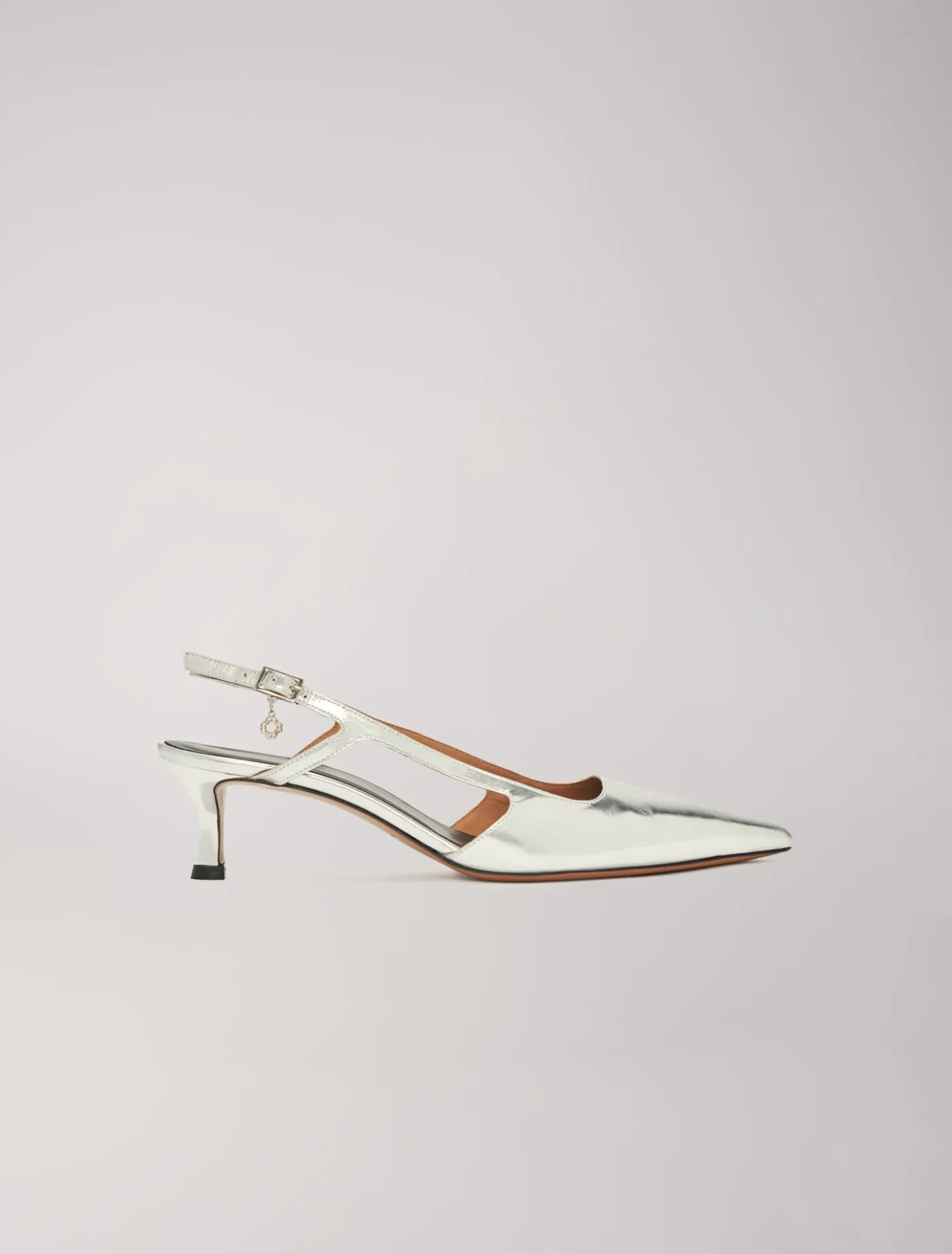 silver_leather_strappy_heels_7.webp leather strappy heels^Maje Shop
