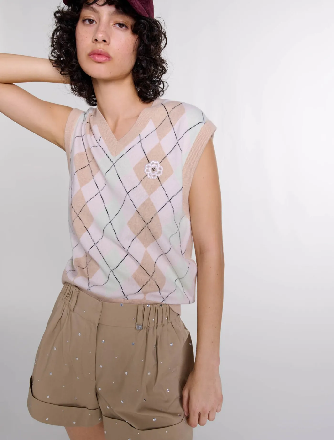 sleeveless_wool_blend_jumper_3.webp Sleeveless wool blend jumper^Maje Store