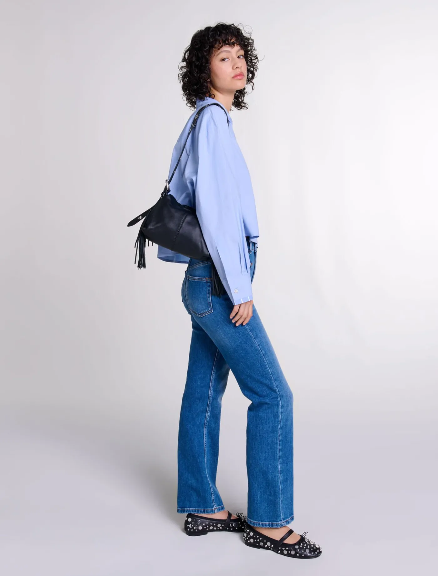 Straight-cut jeans^Maje Outlet
