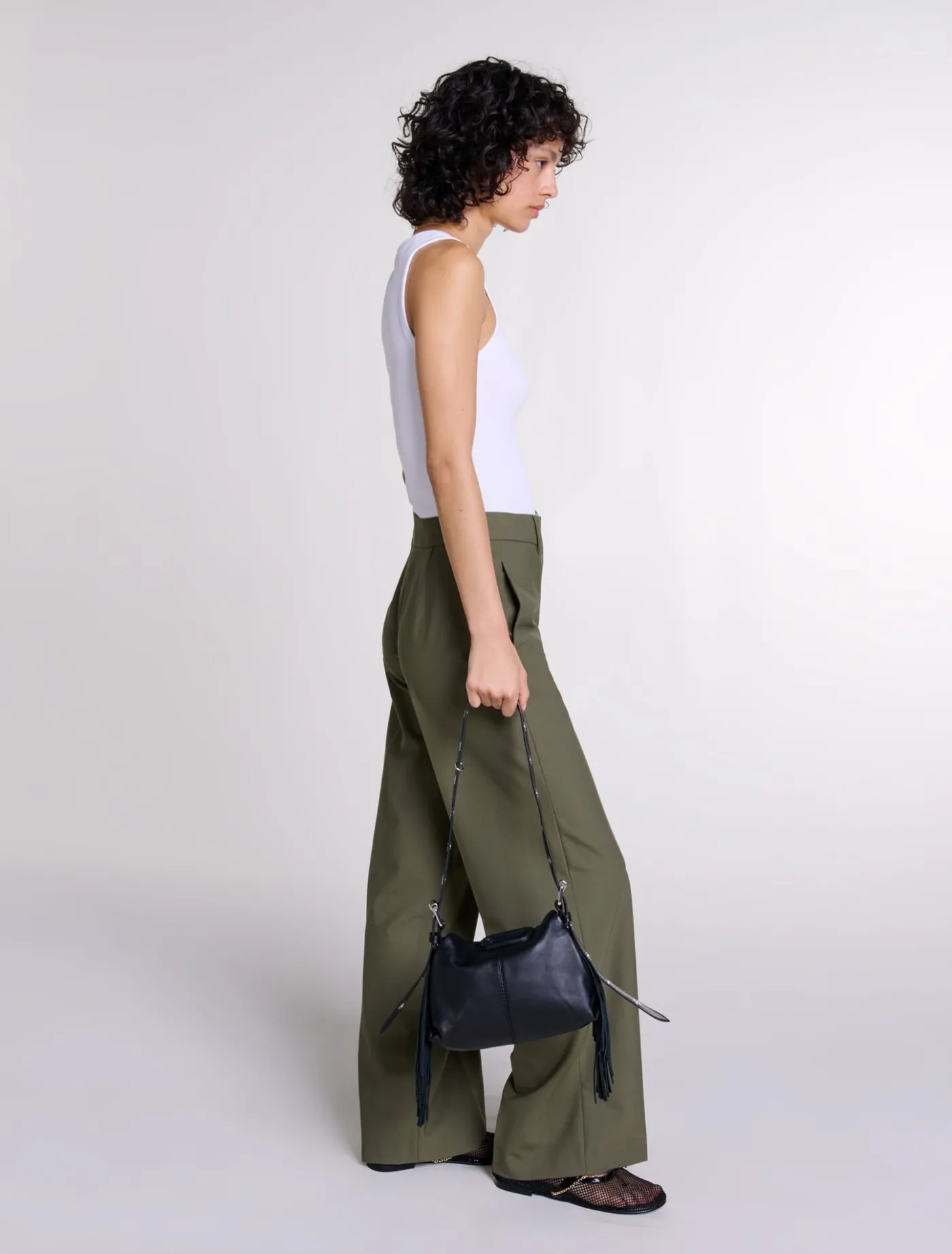 Straight-leg suit trousers^Maje Cheap