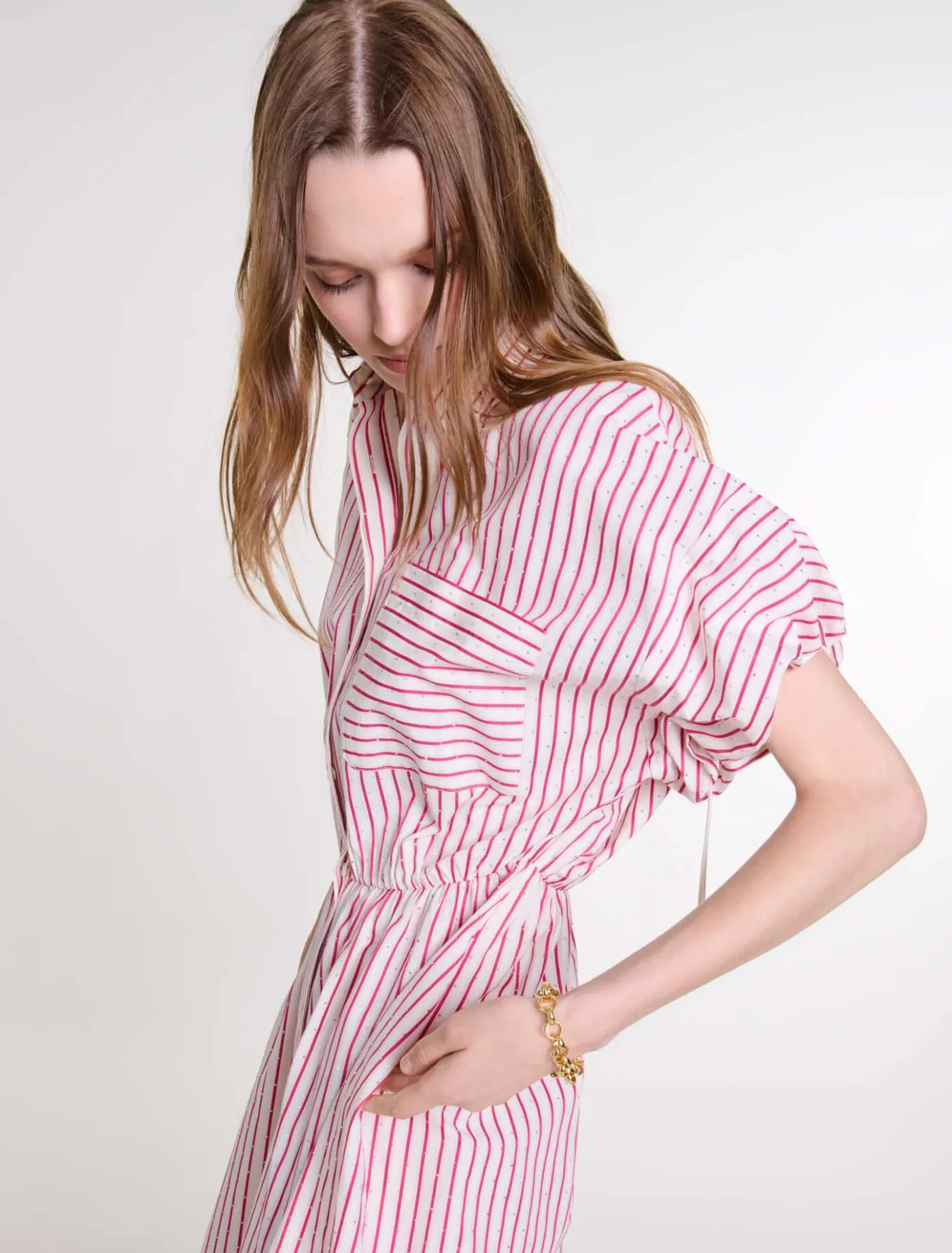 striped_and_rhinestone_maxi_dress_5.webp Striped and rhinestone maxi dress^Maje Outlet