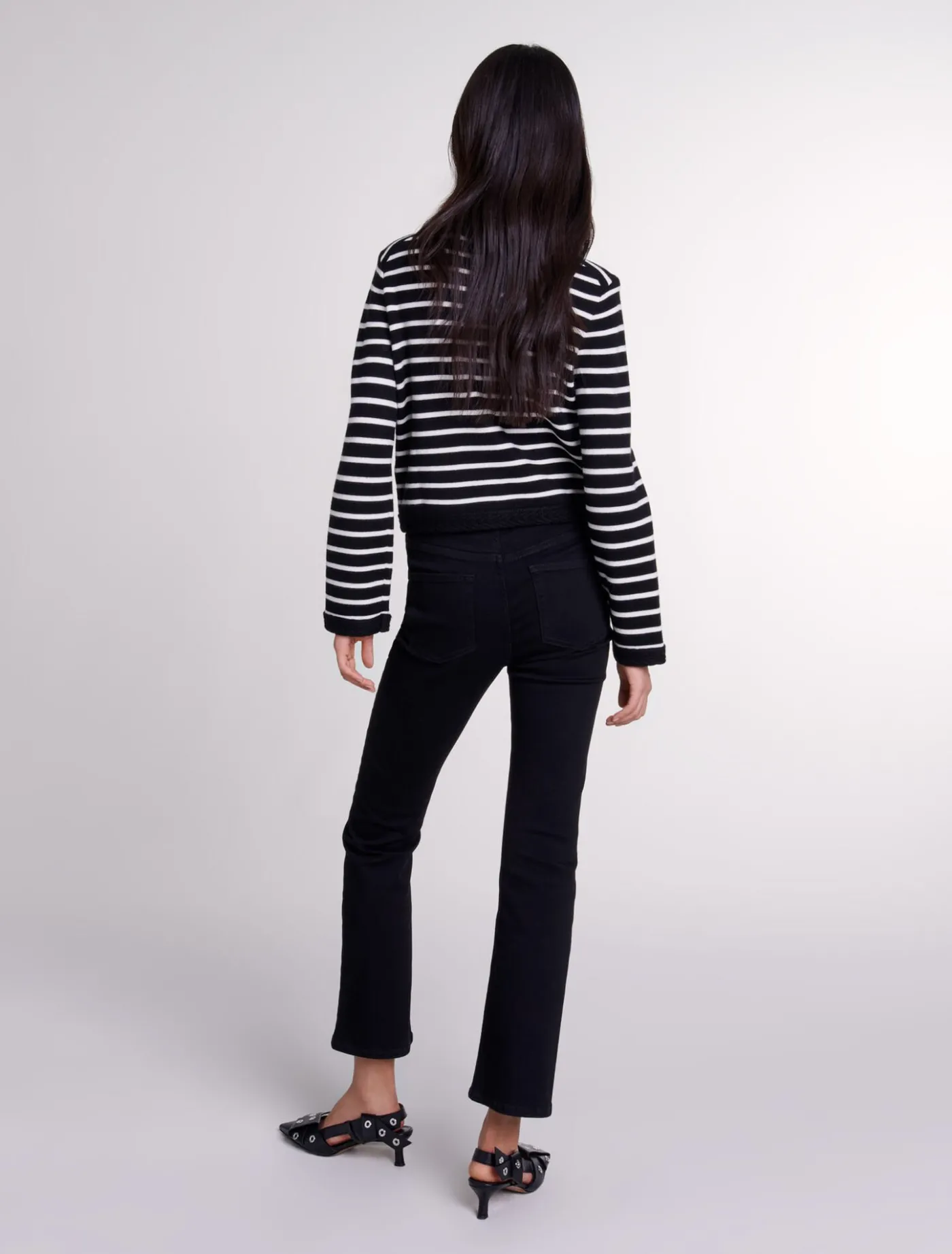 striped_cardigan_2.webp Striped cardigan^Maje Flash Sale