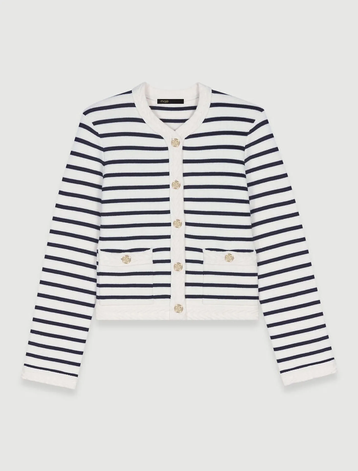 striped_knit_cardigan_8.webp Striped knit cardigan^Maje Cheap