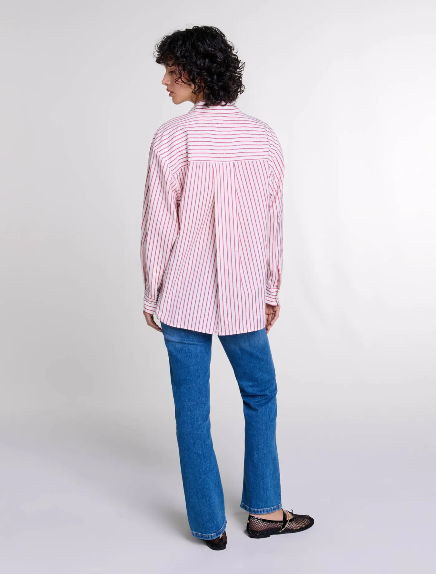 striped_rhinestone_shirt_2.webp Striped rhinestone shirt^Maje Shop