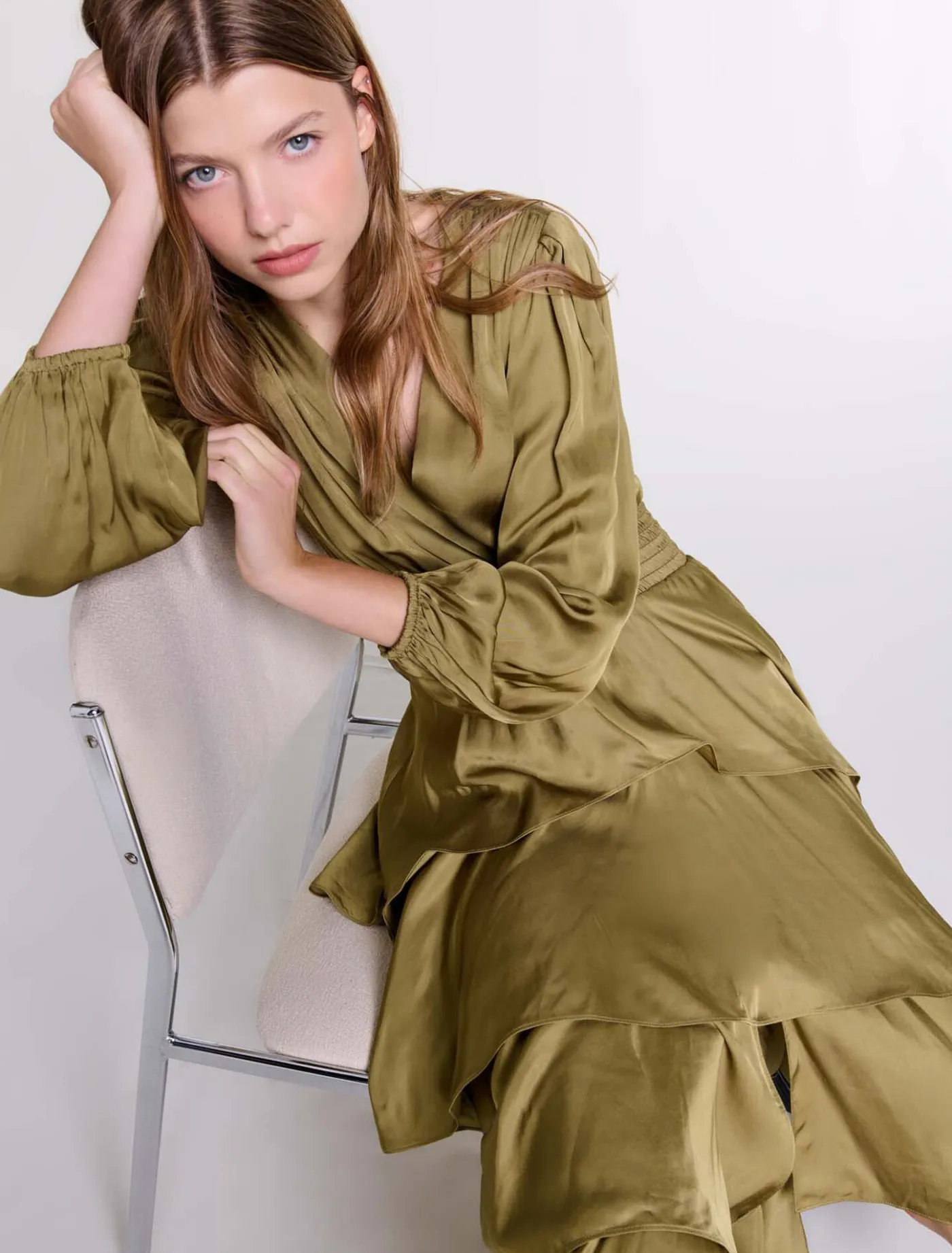 tiered_maxi_dress_5.webp Tiered maxi dress^Maje Clearance