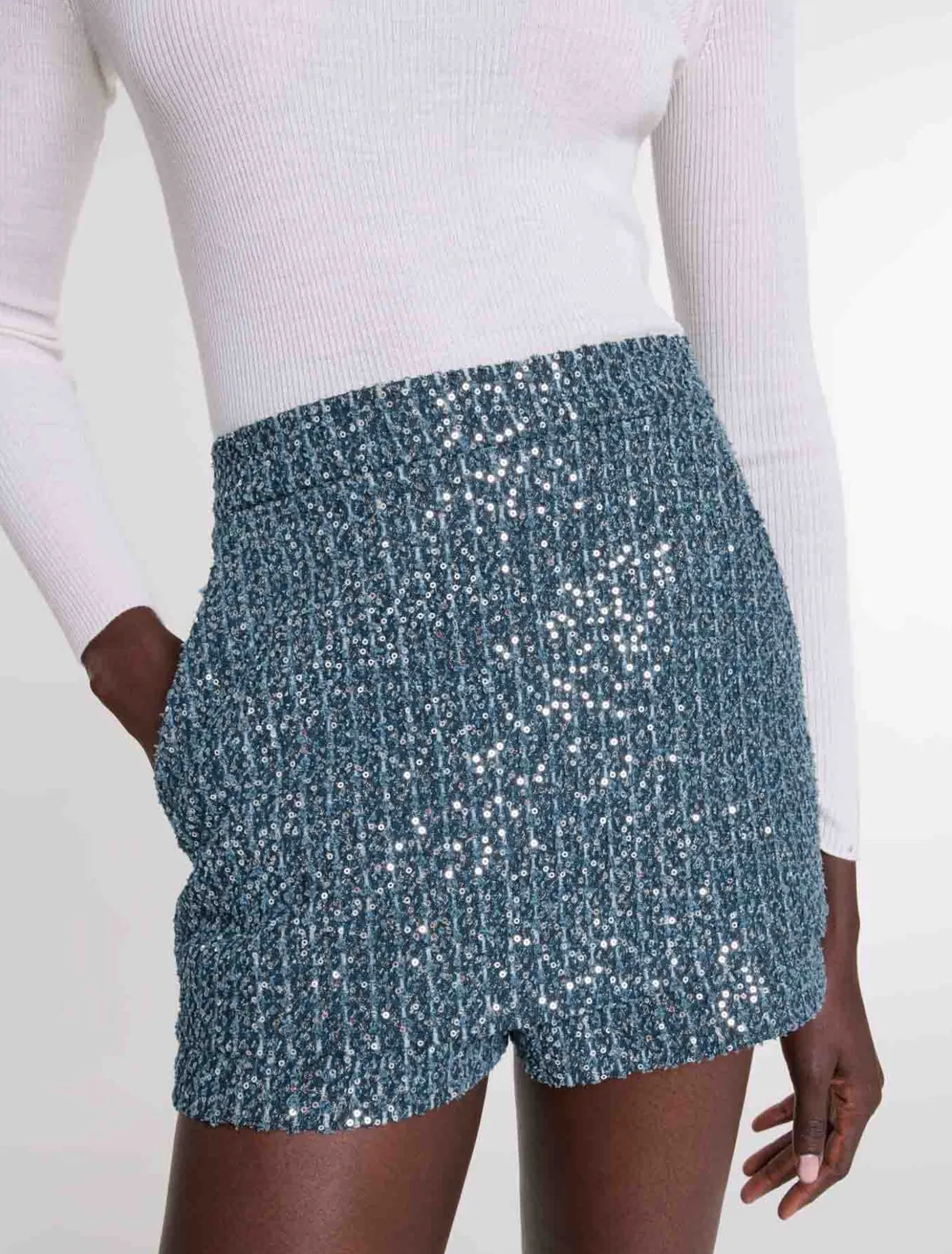 tweed_illusion_shorts_4.webp Tweed illusion shorts^Maje Clearance