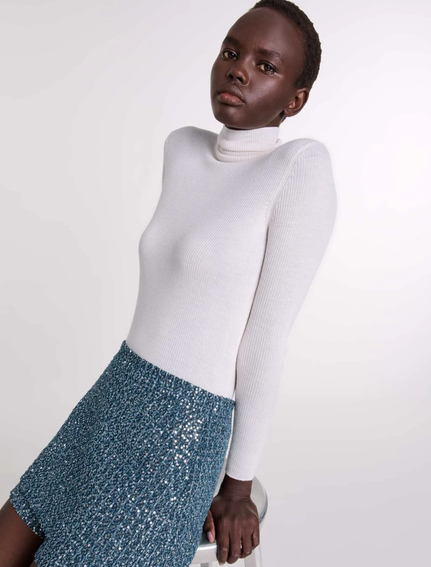 tweed_illusion_shorts_5.webp Tweed illusion shorts^Maje Clearance