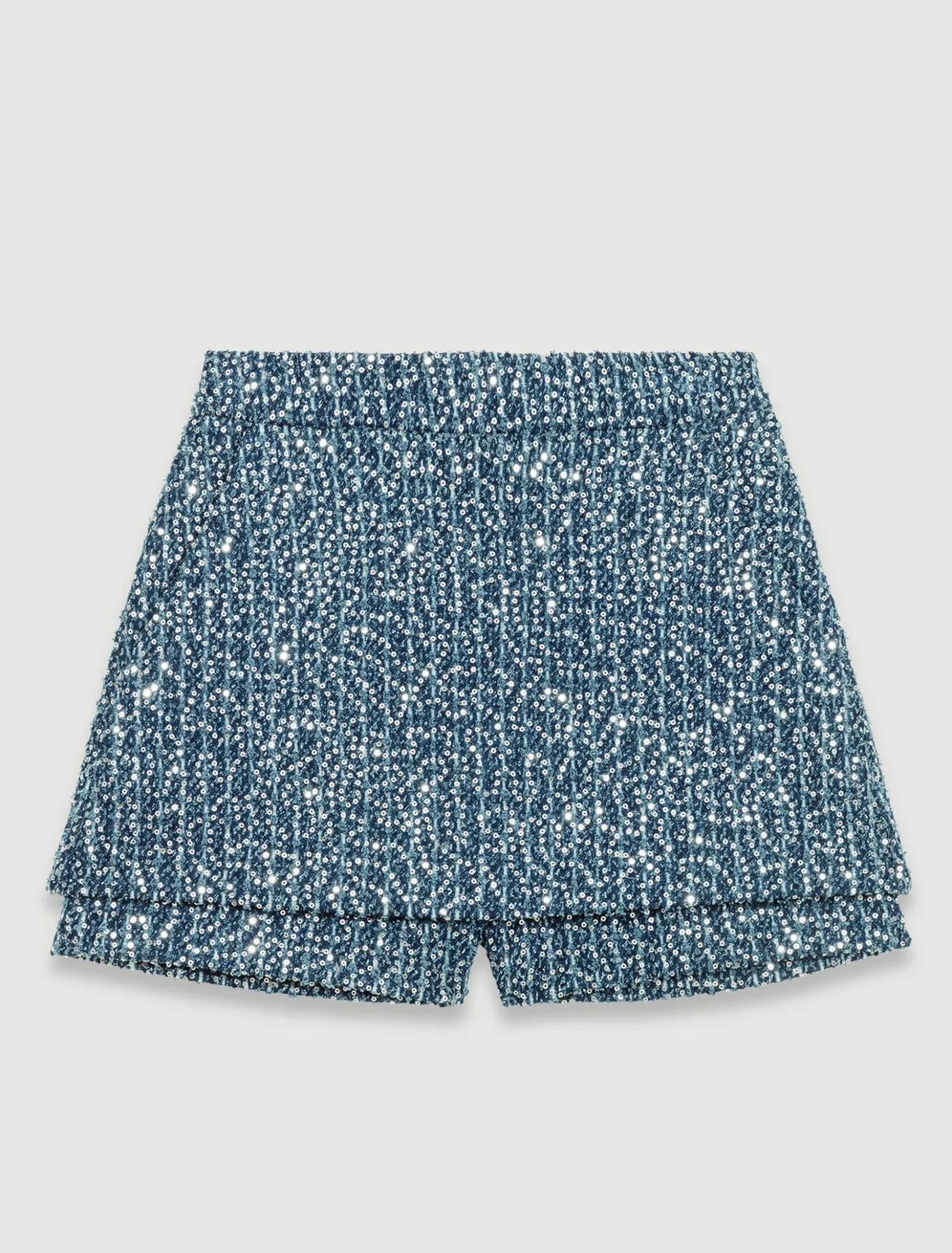 tweed_illusion_shorts_6.webp Tweed illusion shorts^Maje Clearance