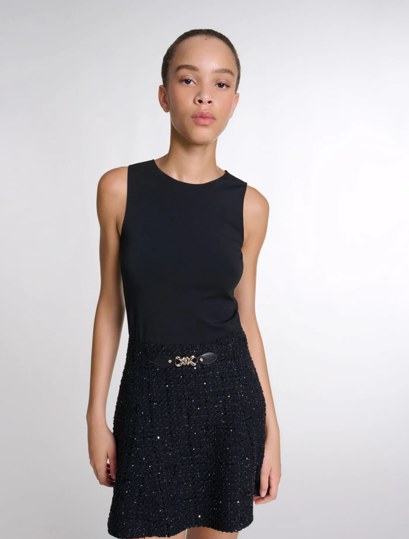 tweed_in_short_dress_6-1.webp Tweed 2-in-1 short dress^Maje Sale