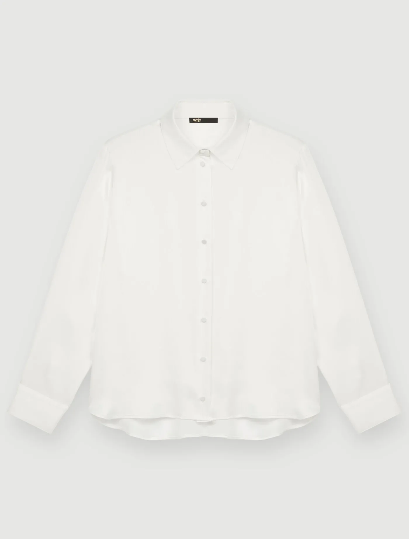 white_silk_shirt_7.webp silk shirt^Maje Outlet