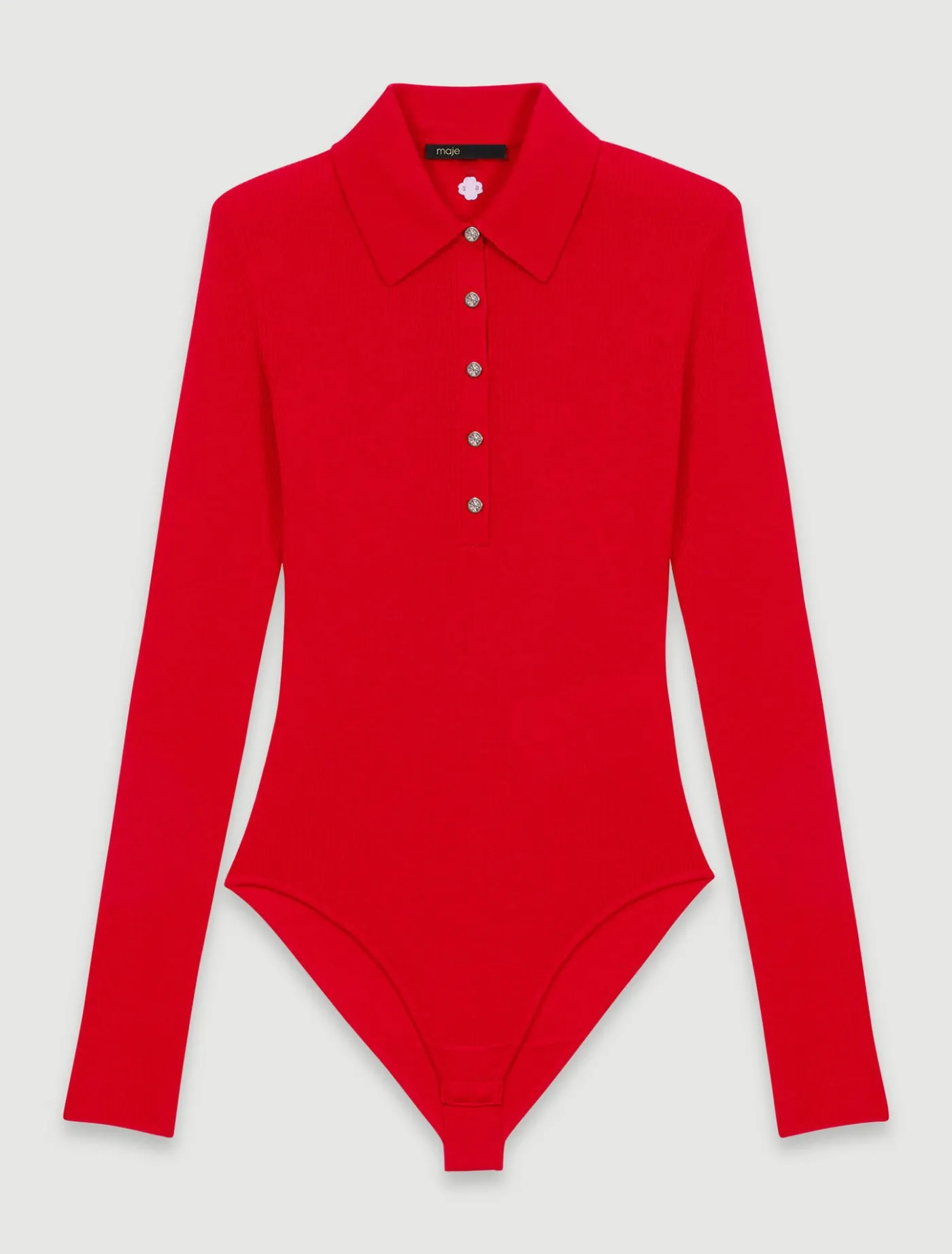 wool_and_silk_bodysuit_7.webp Wool and silk bodysuit^Maje Discount